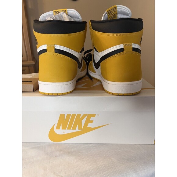 Nike Air Jordan 1 Retro High OG Yellow Ochre (Men\'s) DZ5485-701 Size 15 NEW main image 4